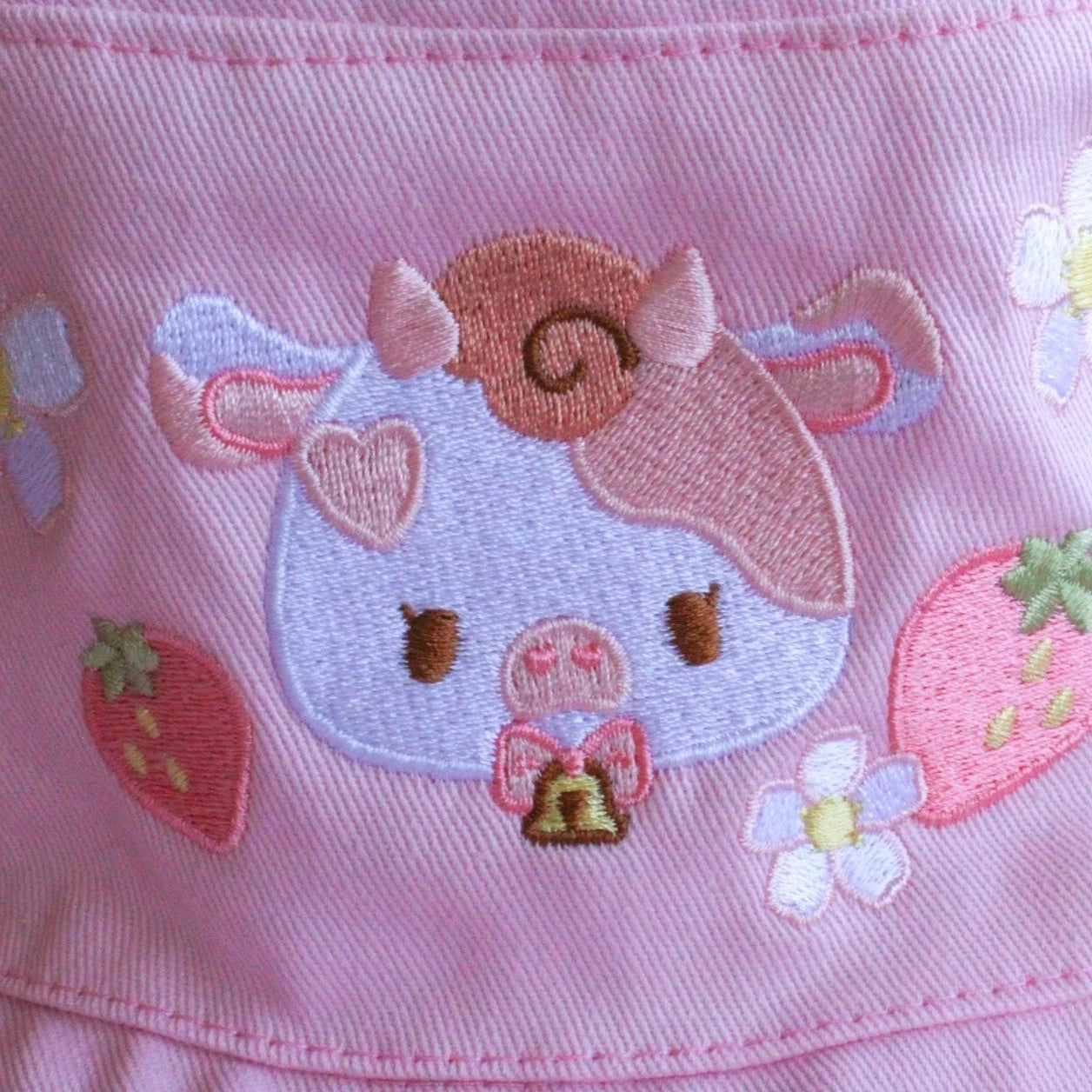 Strawberry Cow Hat