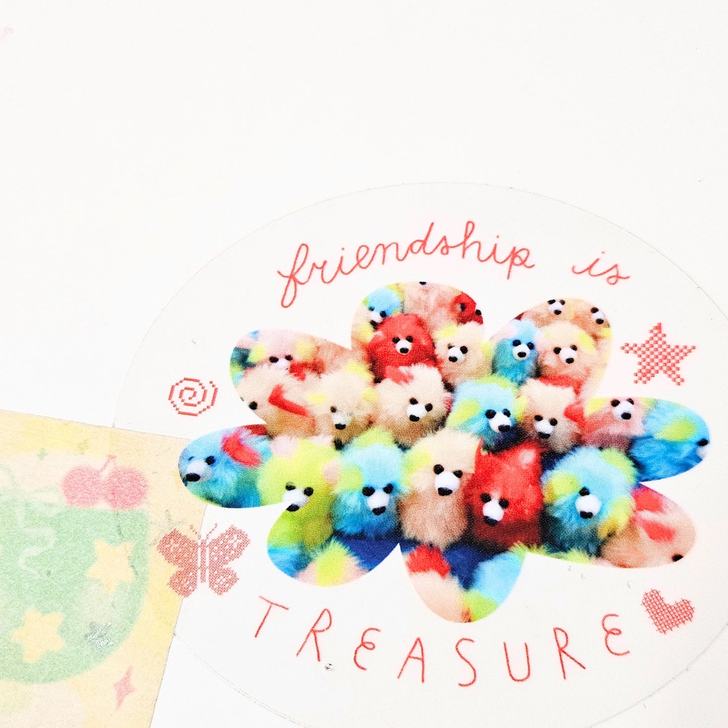 Friendship Is Treasure Sticker
