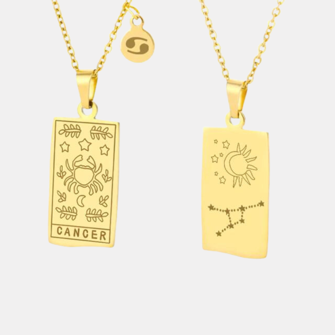 Zodiac Tile Necklace