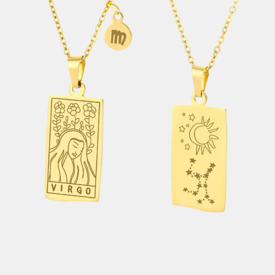 Zodiac Tile Necklace