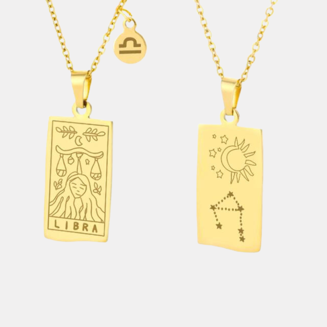 Zodiac Tile Necklace