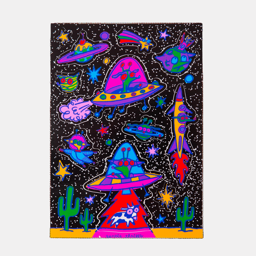 Chihuahuas In Space Sticker Sheet