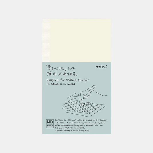 MD B6 Slim Grid Notebook