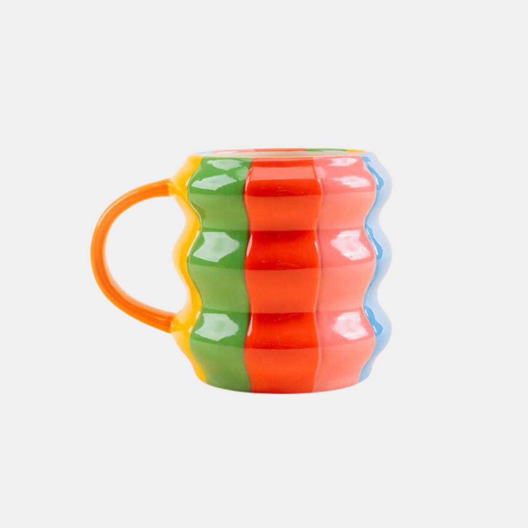 Rainbow Wave Mug