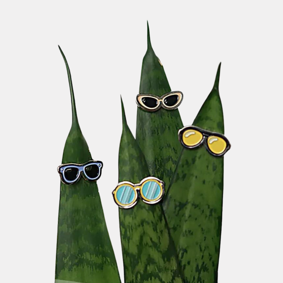 Sunglasses Magnetic Plant Charm Set