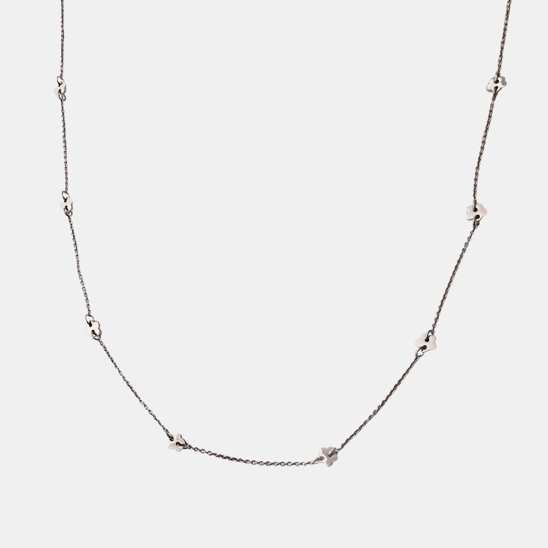 Silver Daisy Chain Necklace