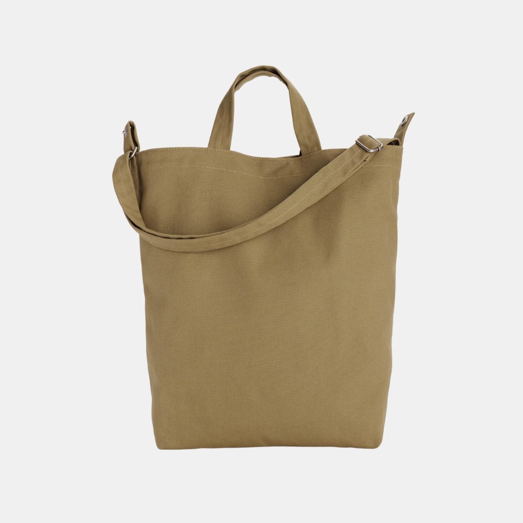 Dark Khaki Duck Tote