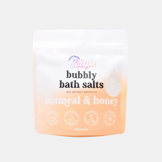 Oatmeal & Honey Bubbly Bath Salt