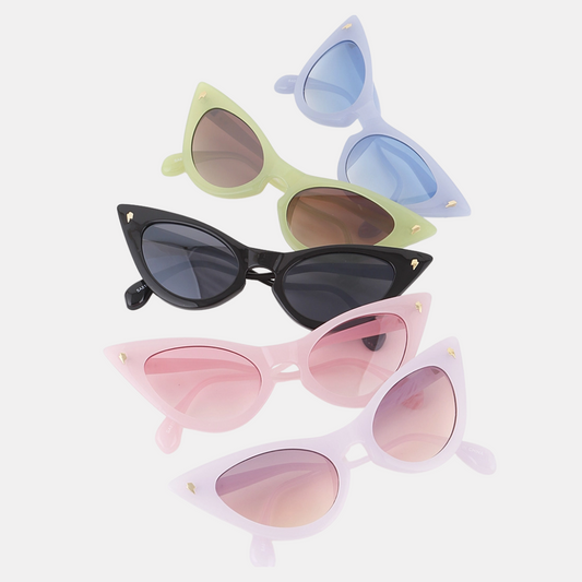 Thunder Bolt Cat Eye Sunglasses