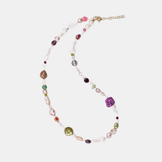 Giardino Mixed Pearls Necklace