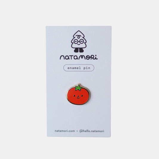 Tomato Enamel Pin