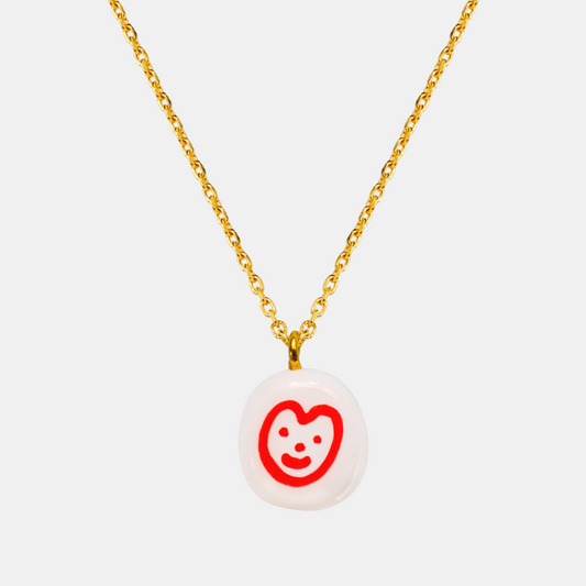 Smiley Heart Necklace