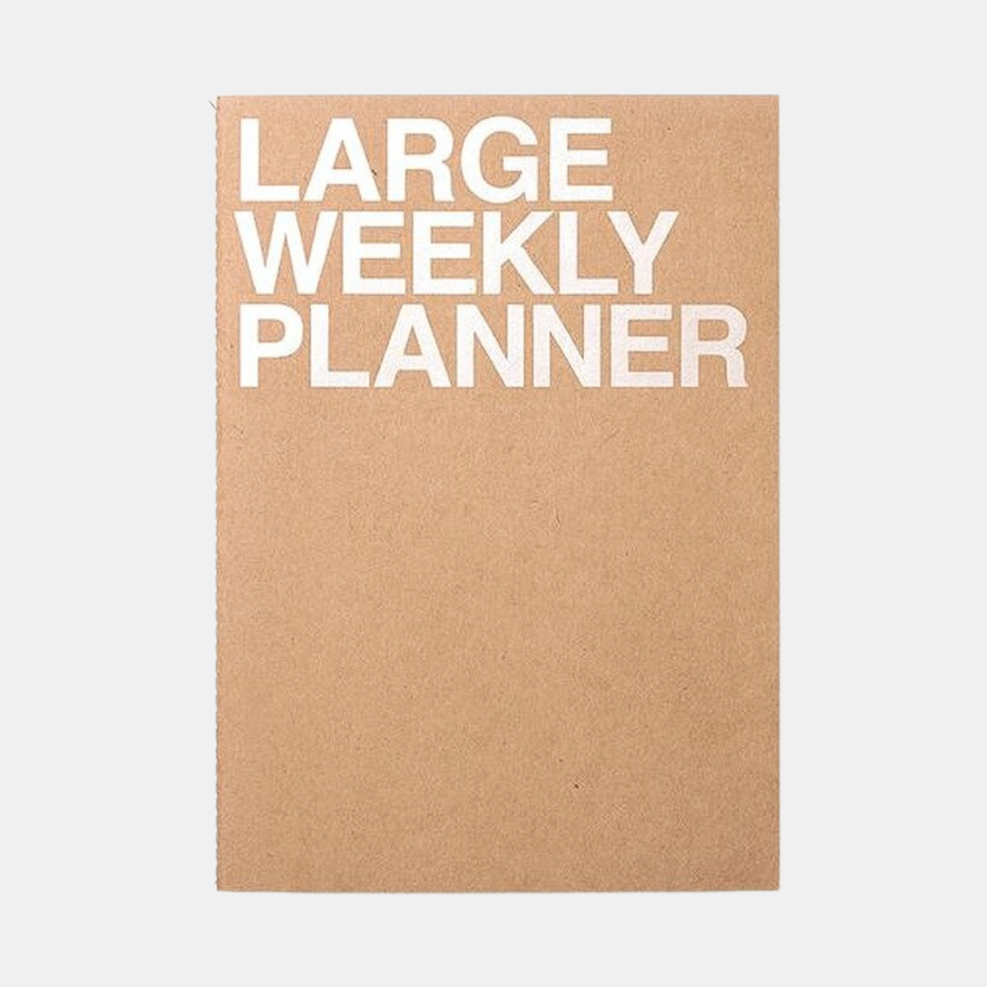 Large Weekly Planner