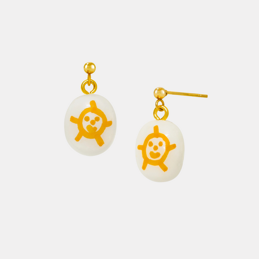Smiley Sun Earrings