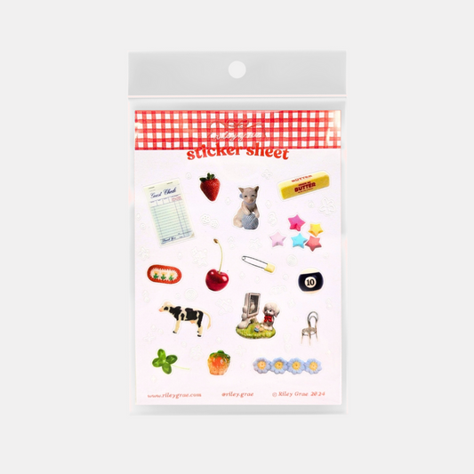 Treasures Sticker Sheet