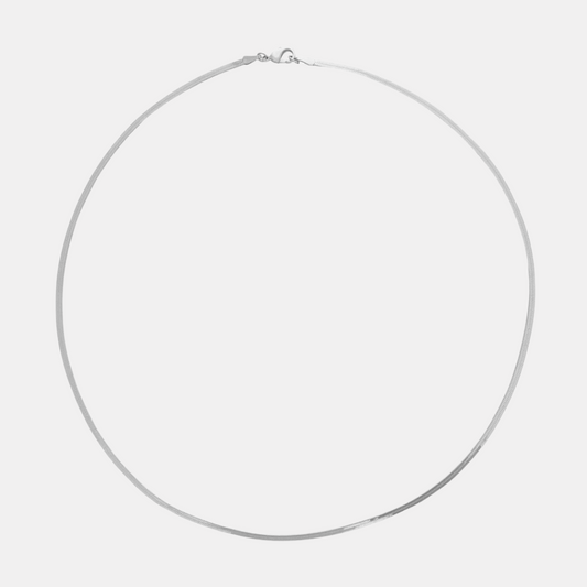 Silver Snake Chain Necklace