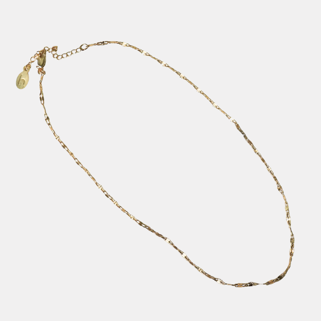 Gold Maraca Chain Necklace