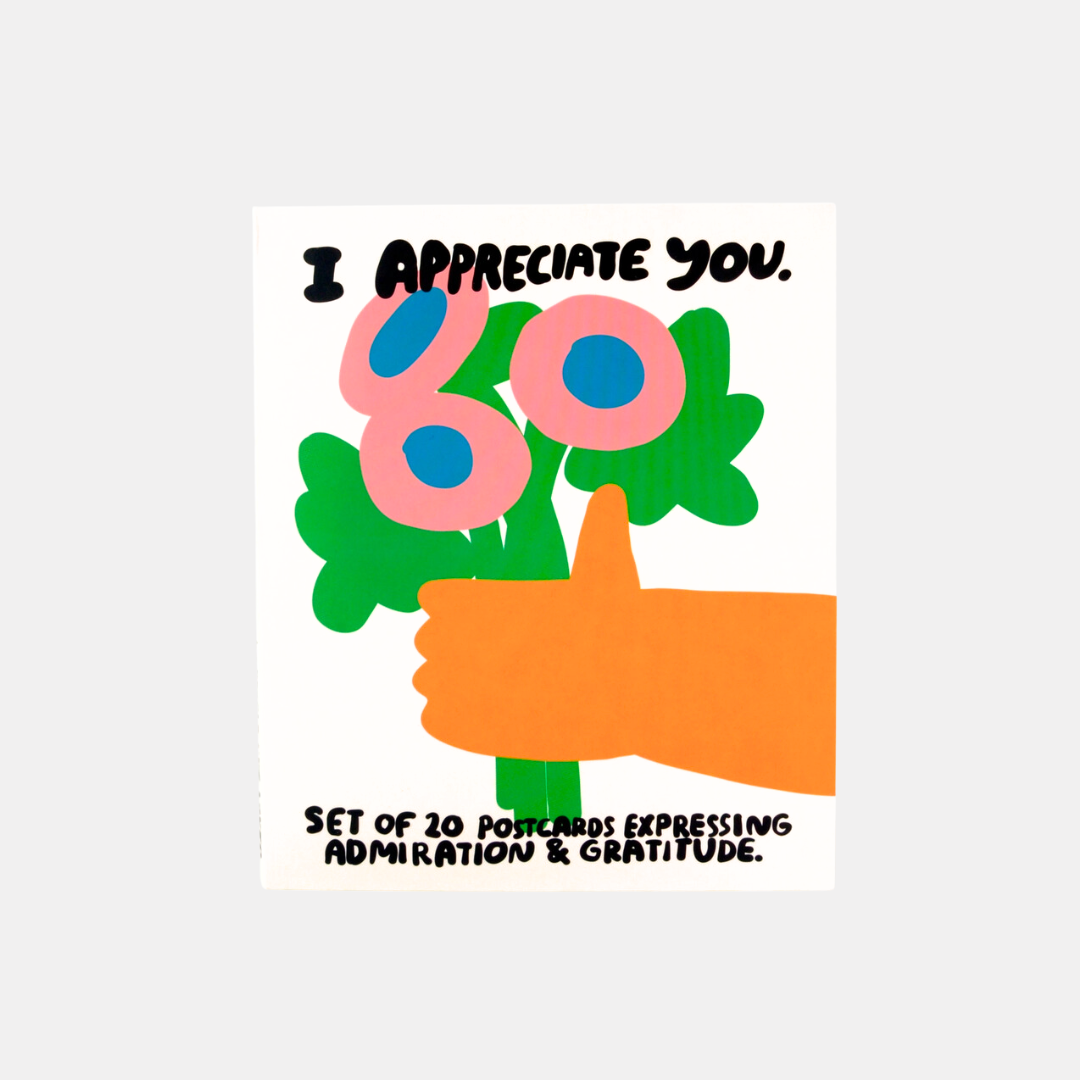 I Appreciate You Postcard Set