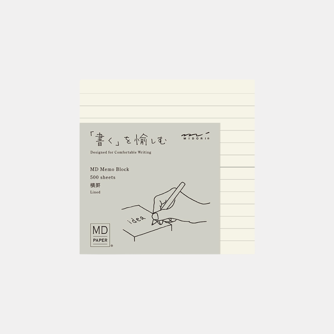 MD Lined Memo Block