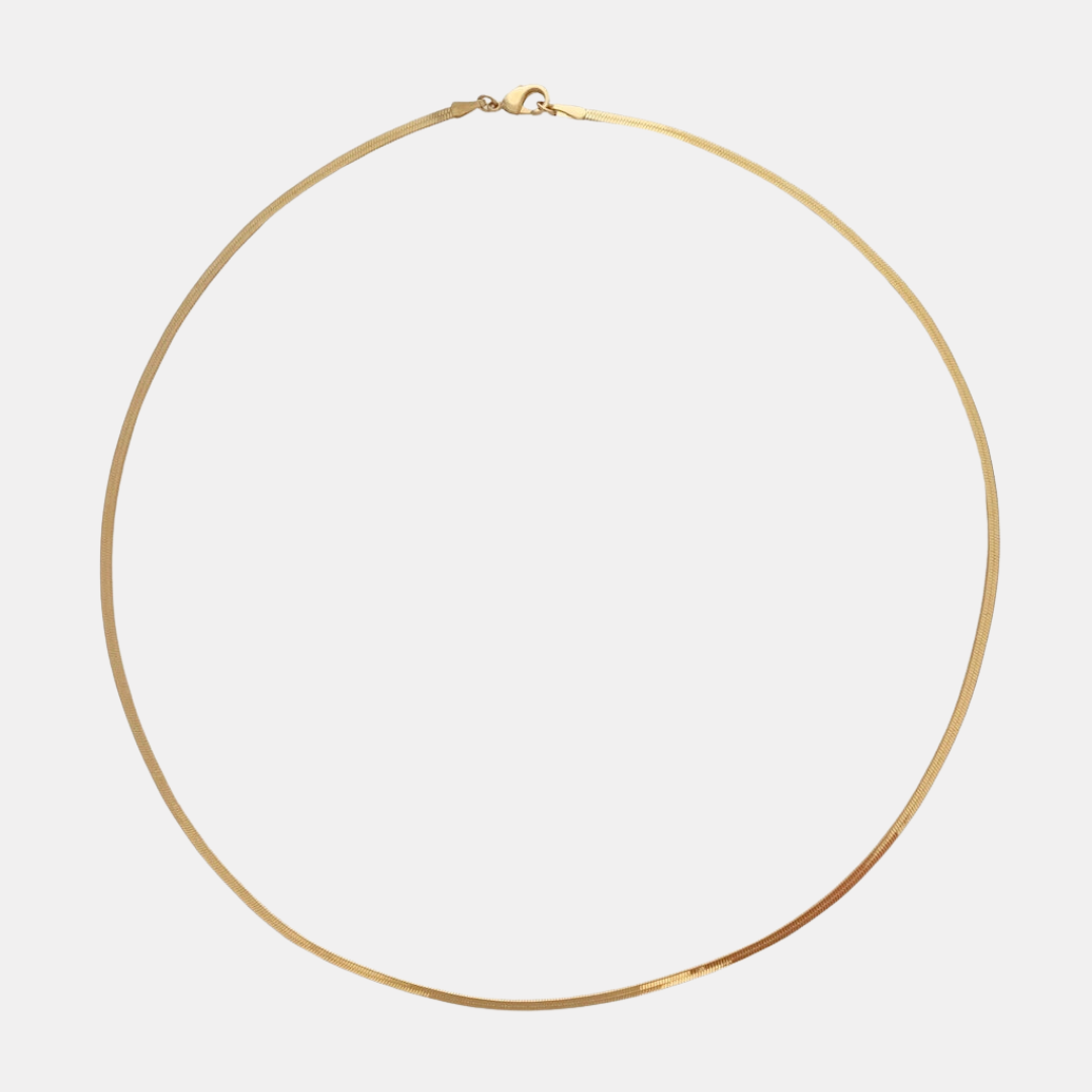 Gold Snake Chain Necklace