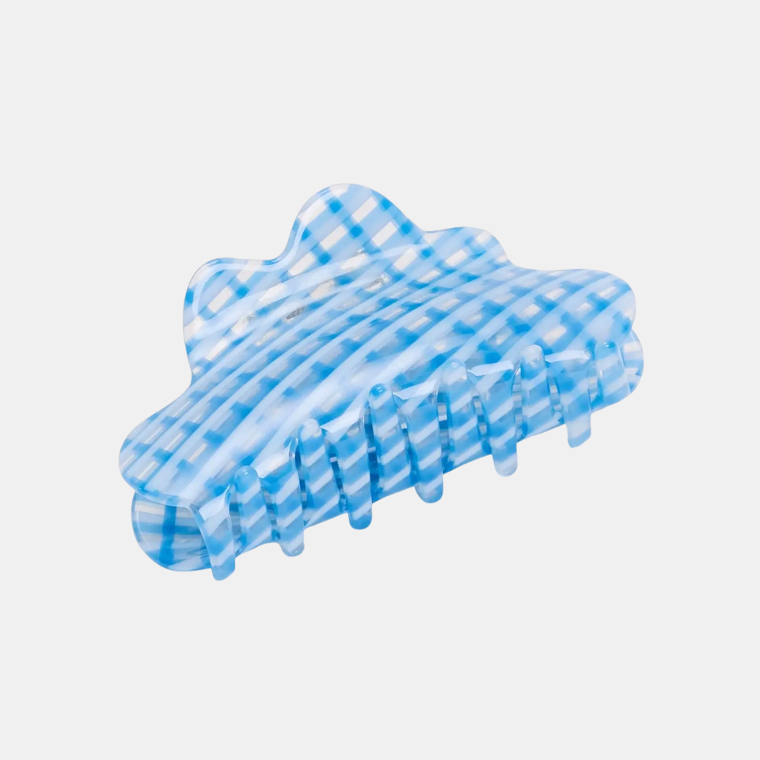 Blue Lattice Baby Nimbus Hair Claw