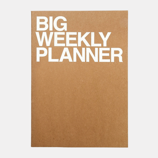 Big Weekly Planner