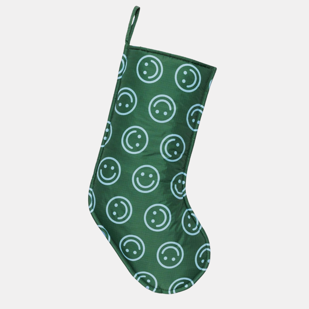 Forest Happy Holiday Stocking