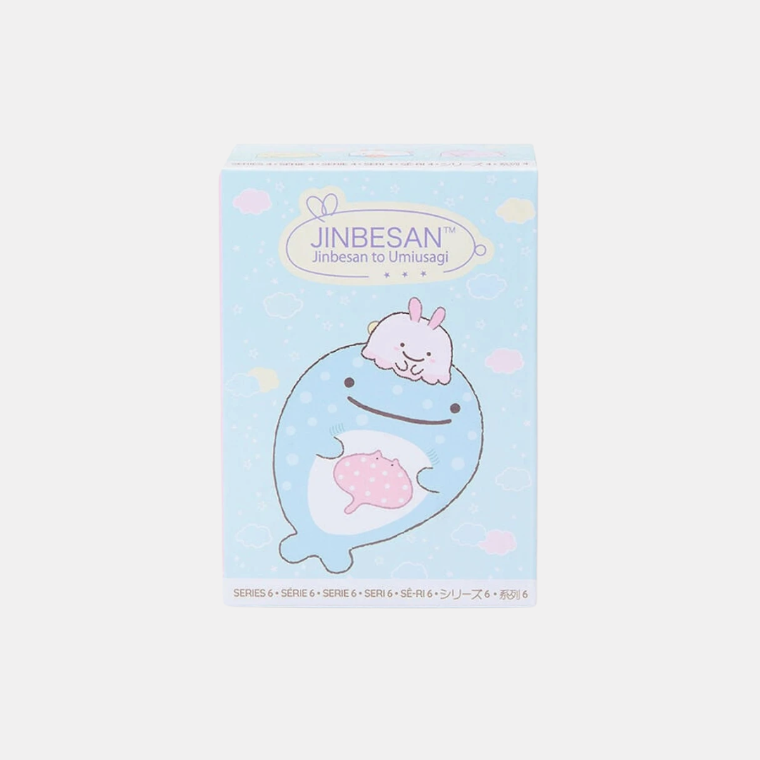 Jinbesan Sea Bunnies Plush Keychain Blind Box