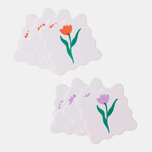 Tulip Coaster Set