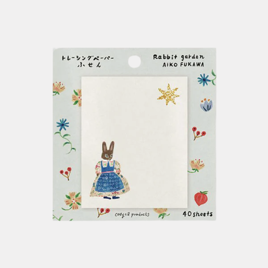 Rabbit Garden Sticky Notes