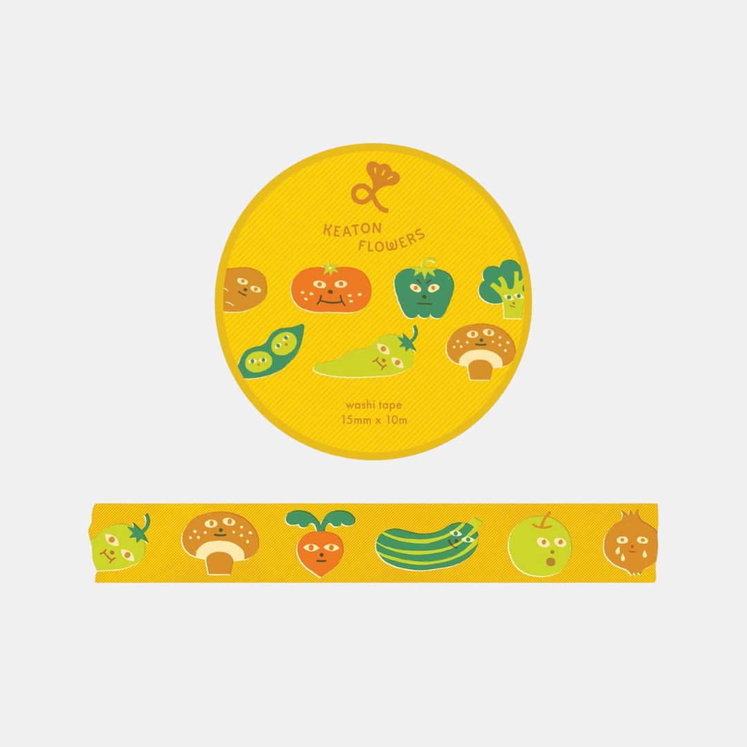 Veggie Parade Washi Tape