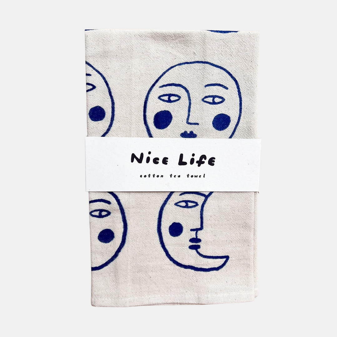 Moon Tea Towel