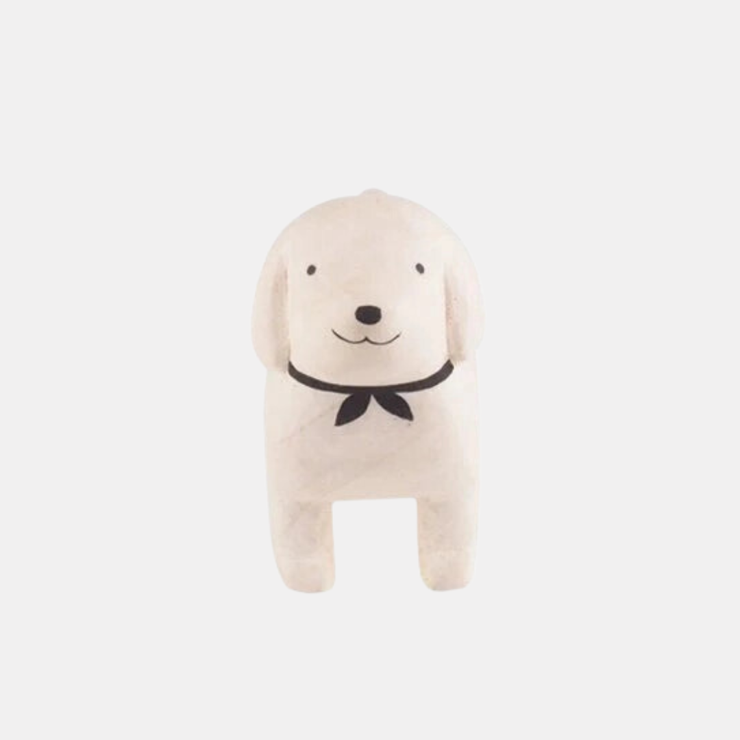 Wooden Dachshund Figurine