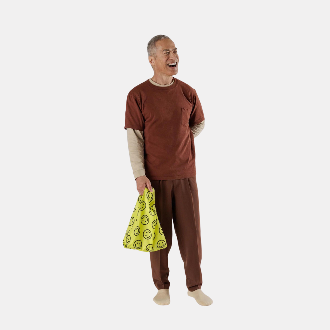 Yellow Happy Baby Baggu