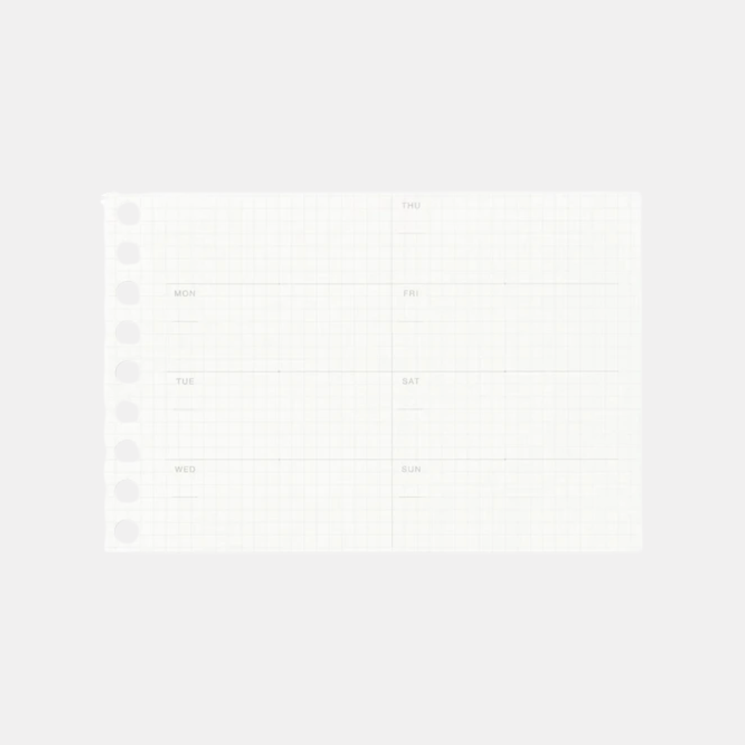 Maruman L1449 Undated Weekly Diary