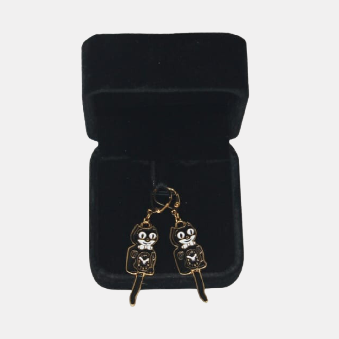 Kit-Cat Klock Earrings