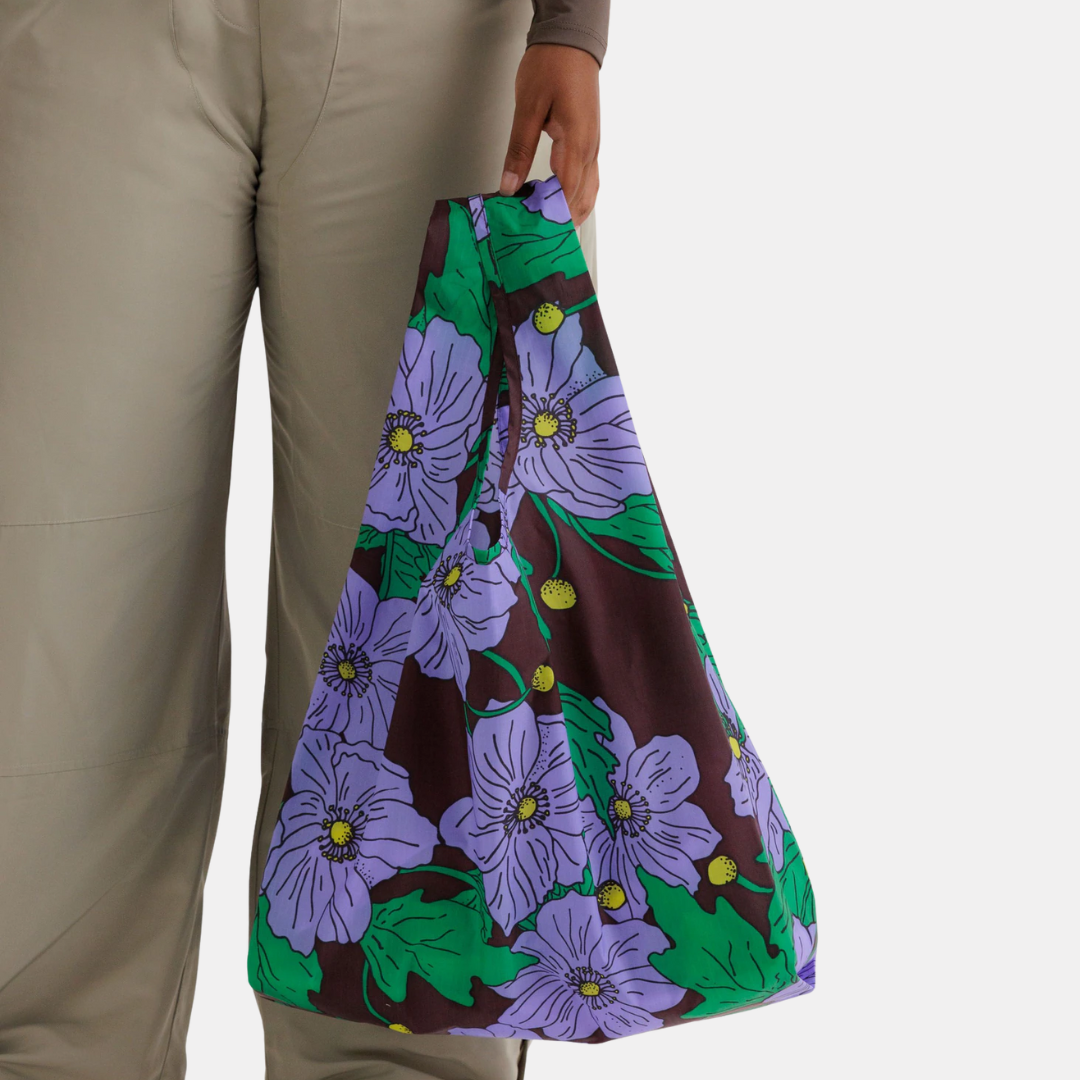Maroon Poppy Standard Baggu