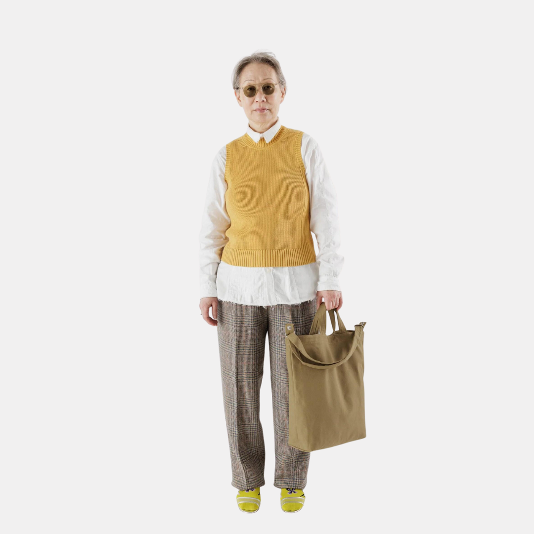 Dark Khaki Duck Tote