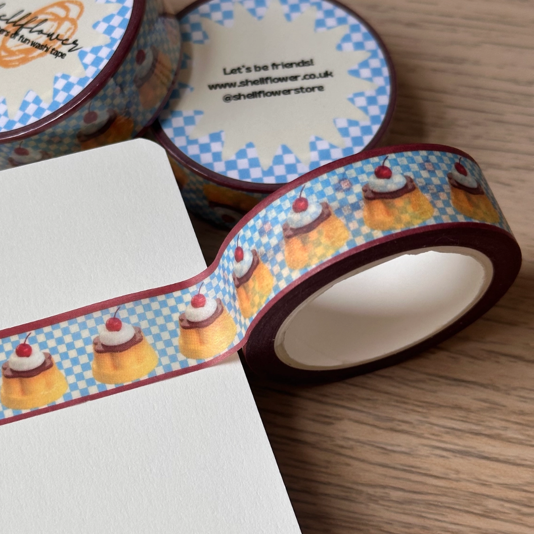 Pudding Washi Tape