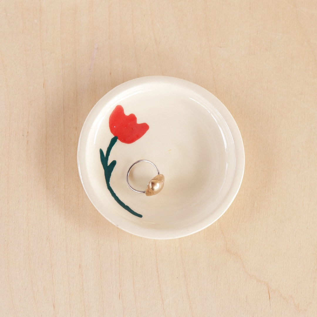 Tulip Small Ceramic Dish