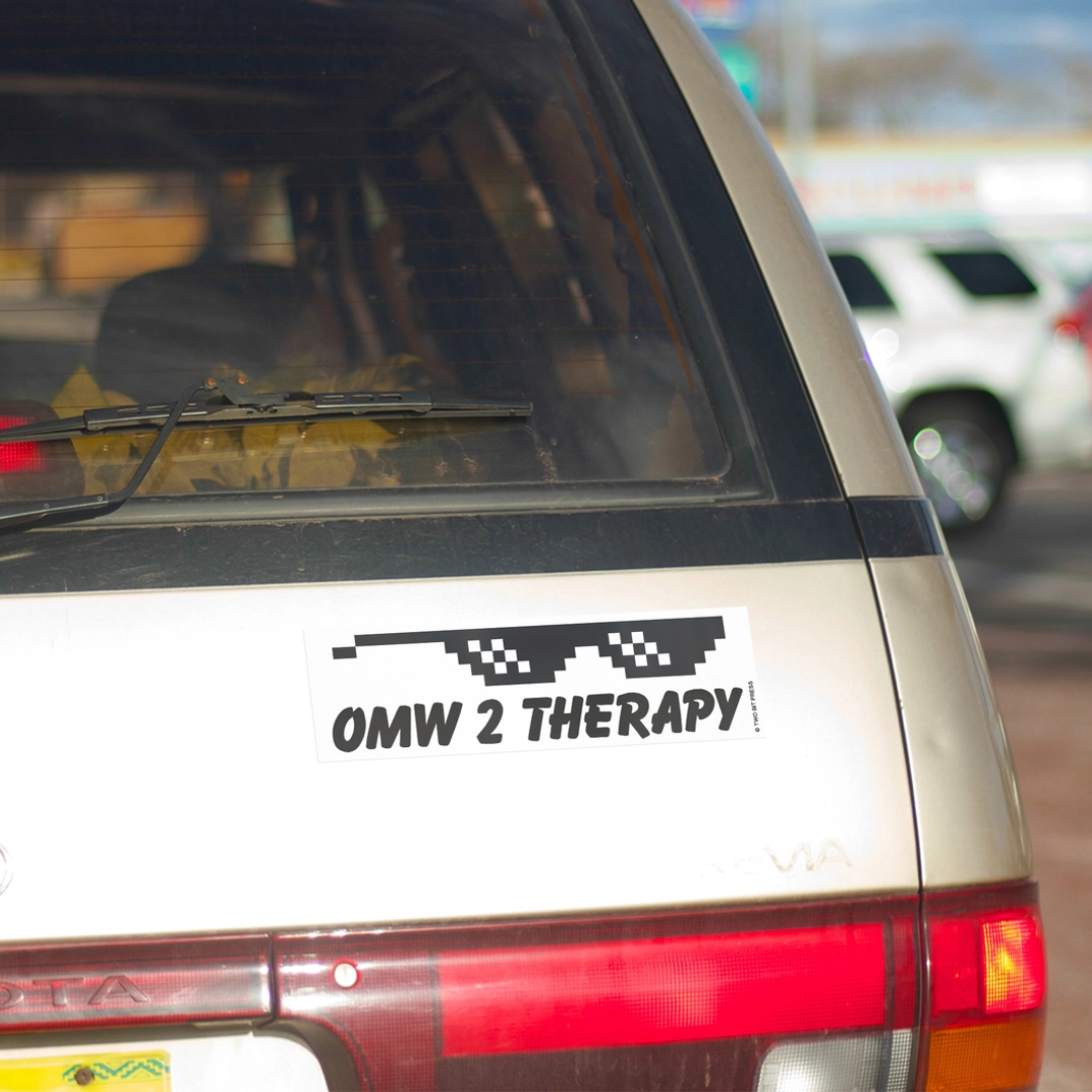 OMW 2 Therapy Bumper Sticker