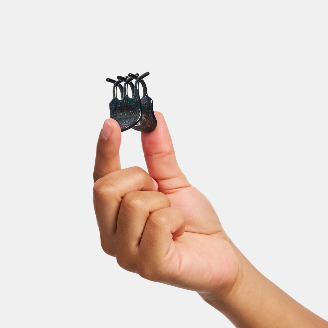 Dark Sparkle Mini Hair Claw