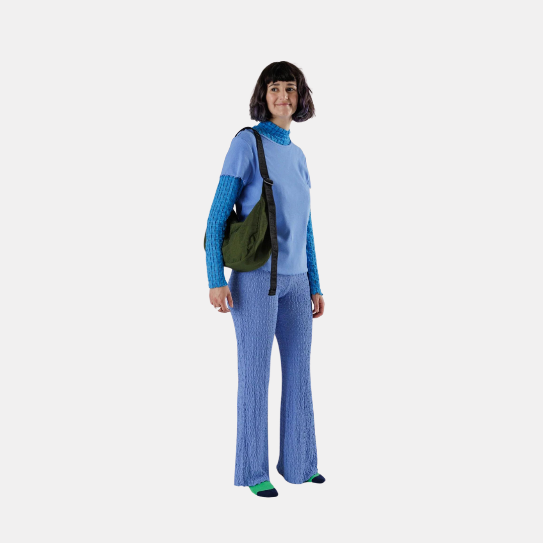 Bay Laurel Medium Nylon Crescent Bag