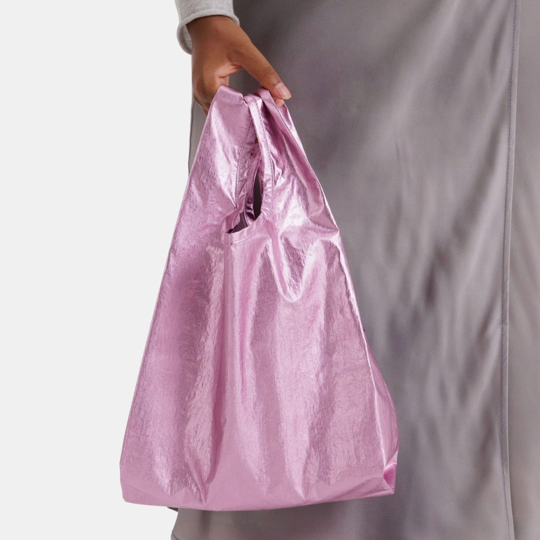 Blush Metallic Baby Baggu