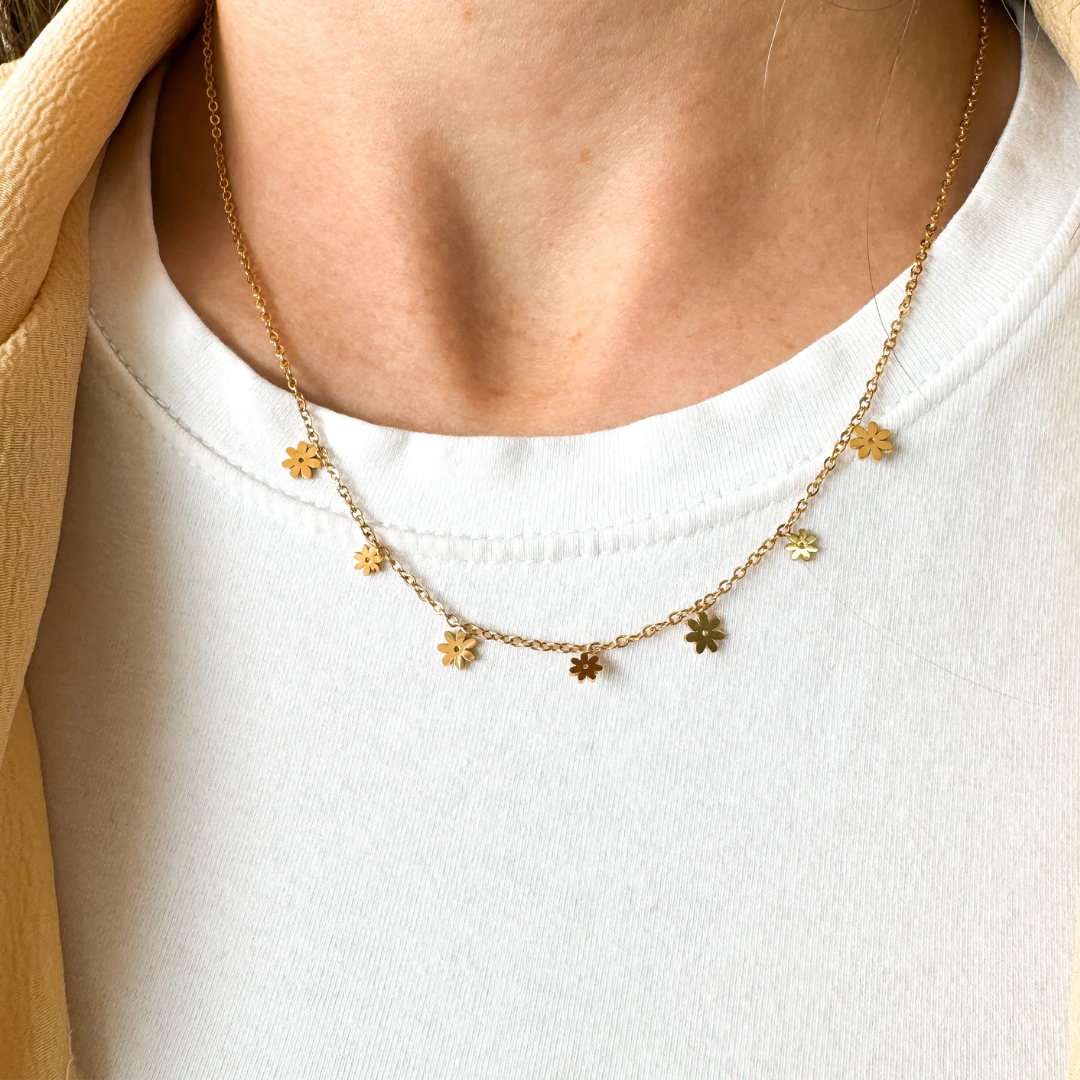 Gold Floresia Necklace