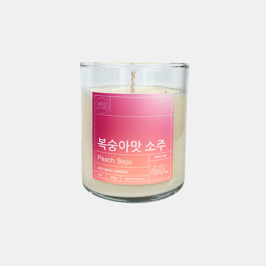 Peach Soju Soy Candle