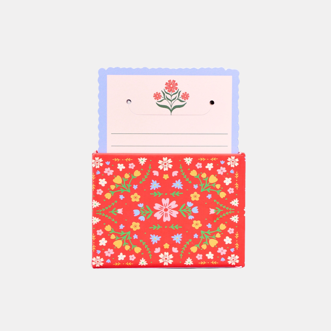 Floral Take Notes Tab Notes