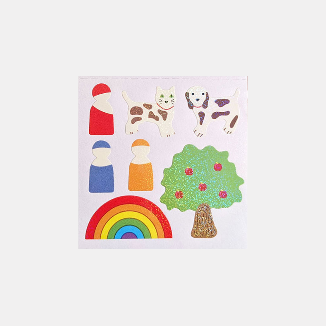 Wooden Toys Sticker Sheet