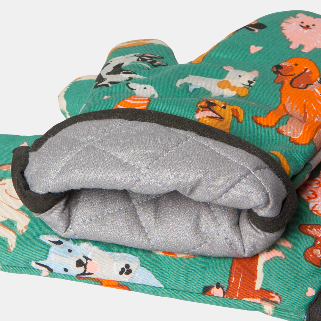 Pups Oven Mitt
