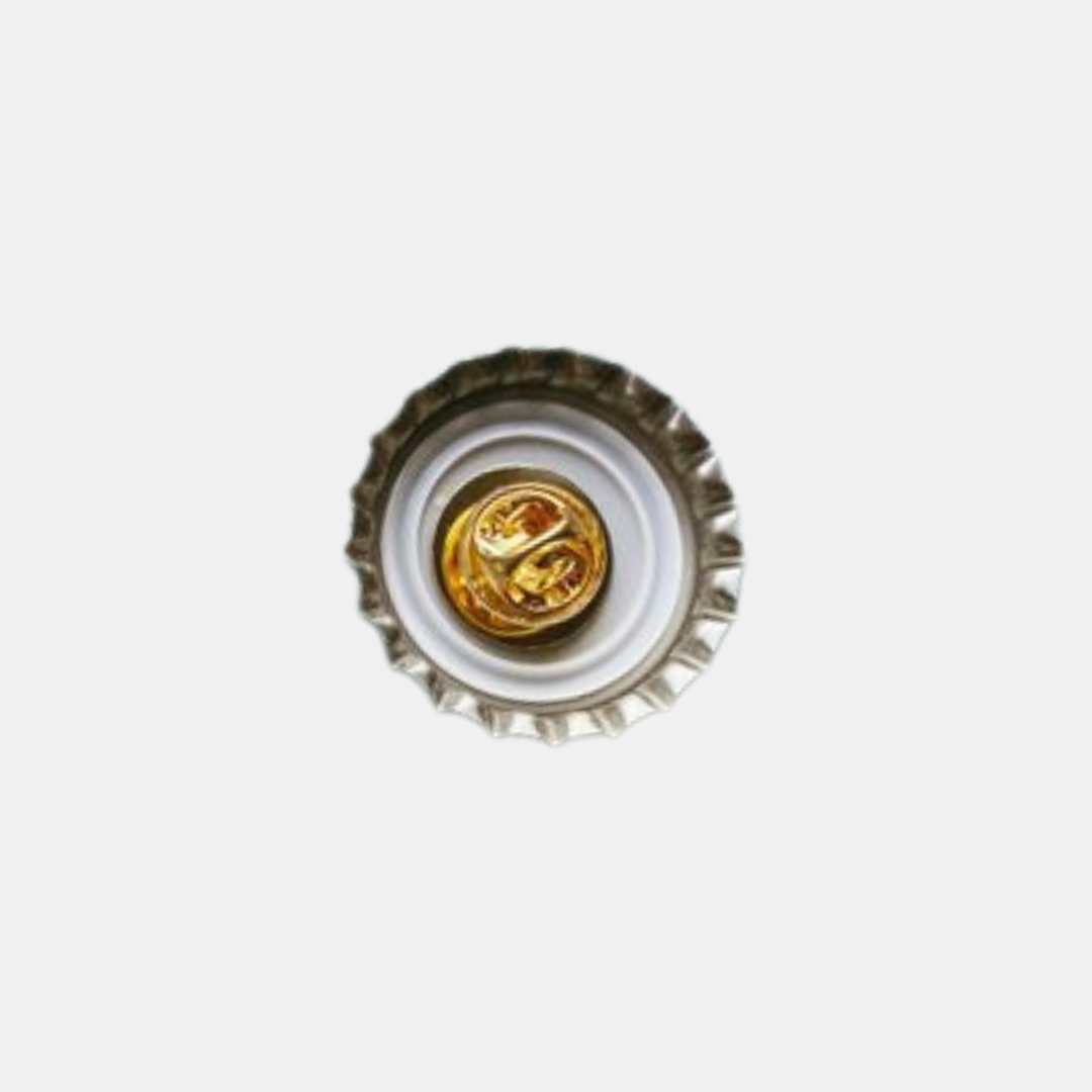 Little Duck Bottle Cap Pin